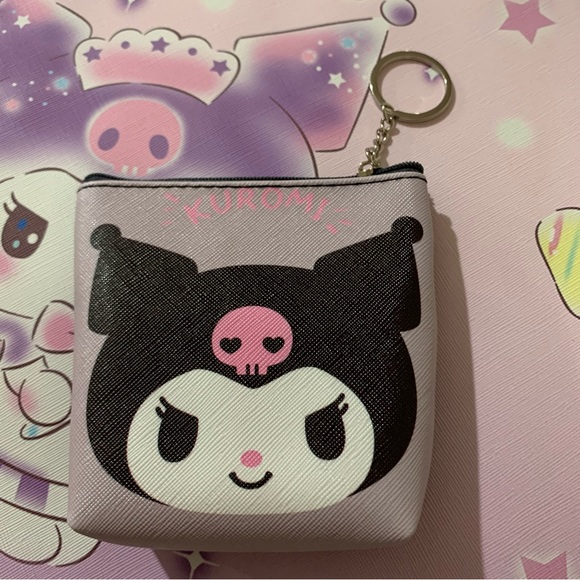Kuromi Double Sided Design Coin Purse - Picture 1 of 16